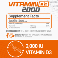 Forzagen Vitamin D3 2000