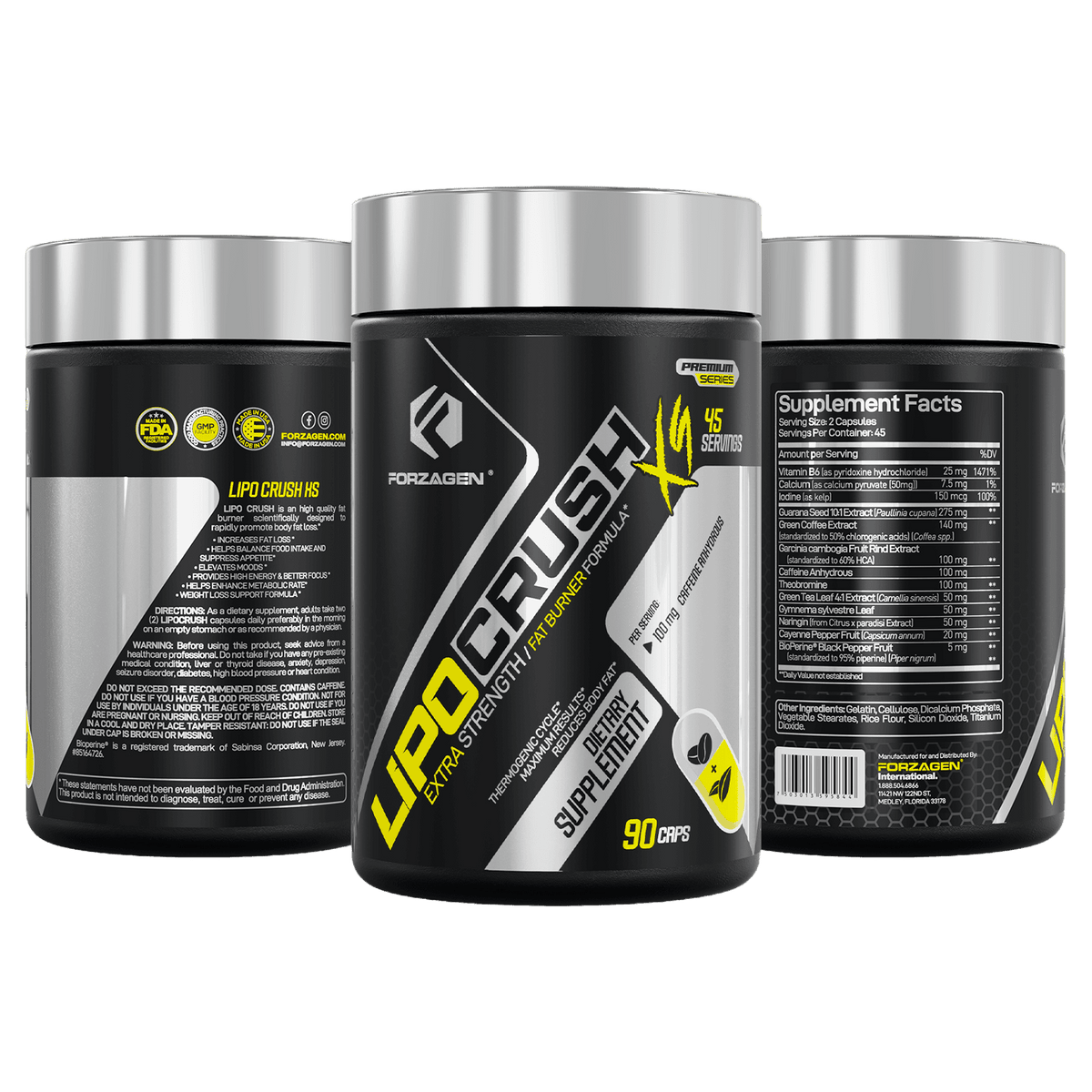 Forzagen Lipocrush Fat Burner