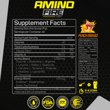 Forzagen Amino Fire Essential BCAAs + Pre Workout Energy