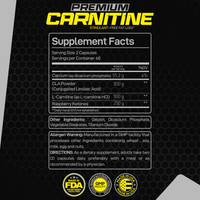 Forzagen Premium L Carnitine + CLA + Raspberry Ketones Stim-Free