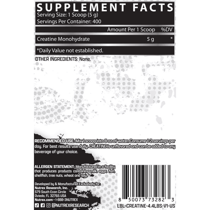 Nutrex Creatine Monohydrate