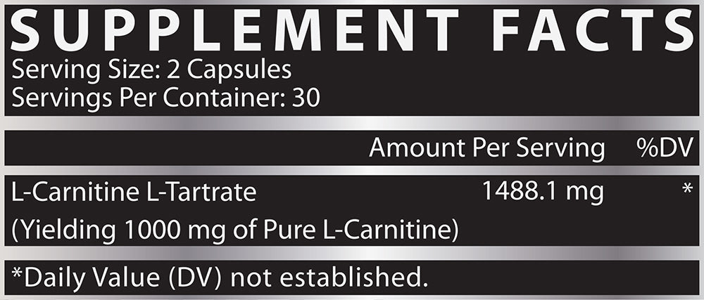 Nutrex L-Carnitine 1000 Capsules