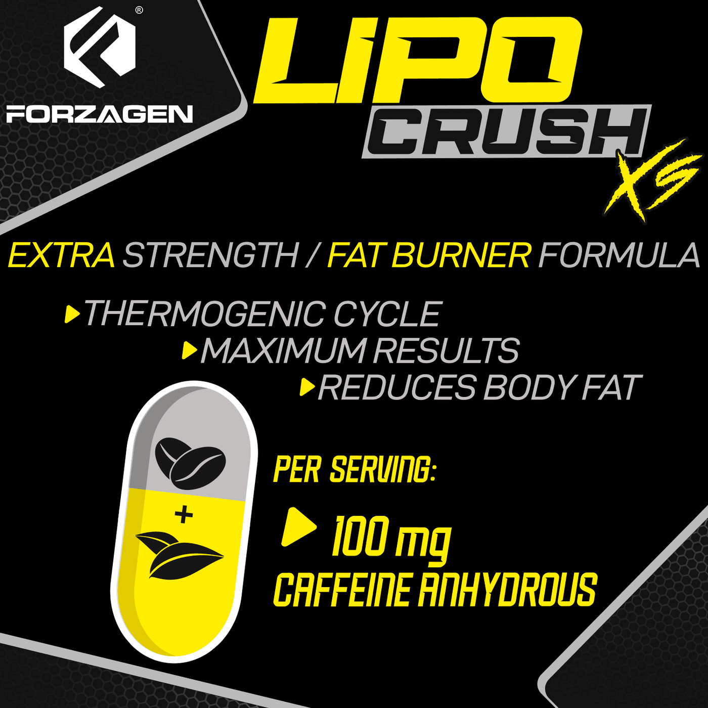 Forzagen Lipocrush Fat Burner