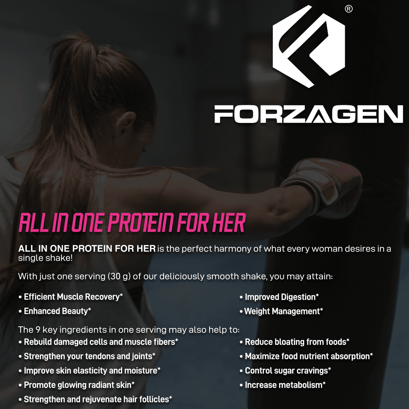 Forzagen All in One Protein for Her