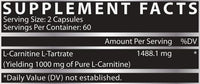 Nutrex L-Carnitine 1000 Capsules