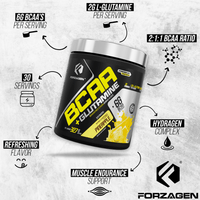 Forzagen BCAA'S + Glutamine with Hydragen Complex