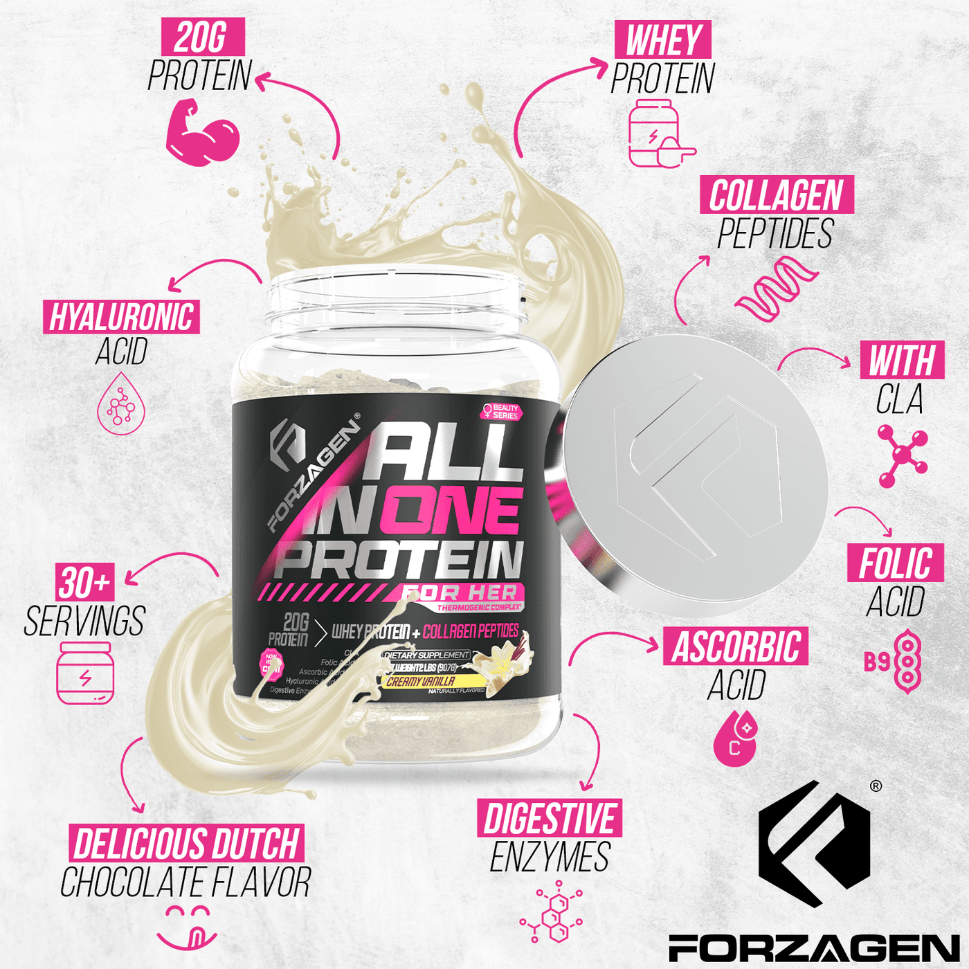 Forzagen All in One Protein for Her