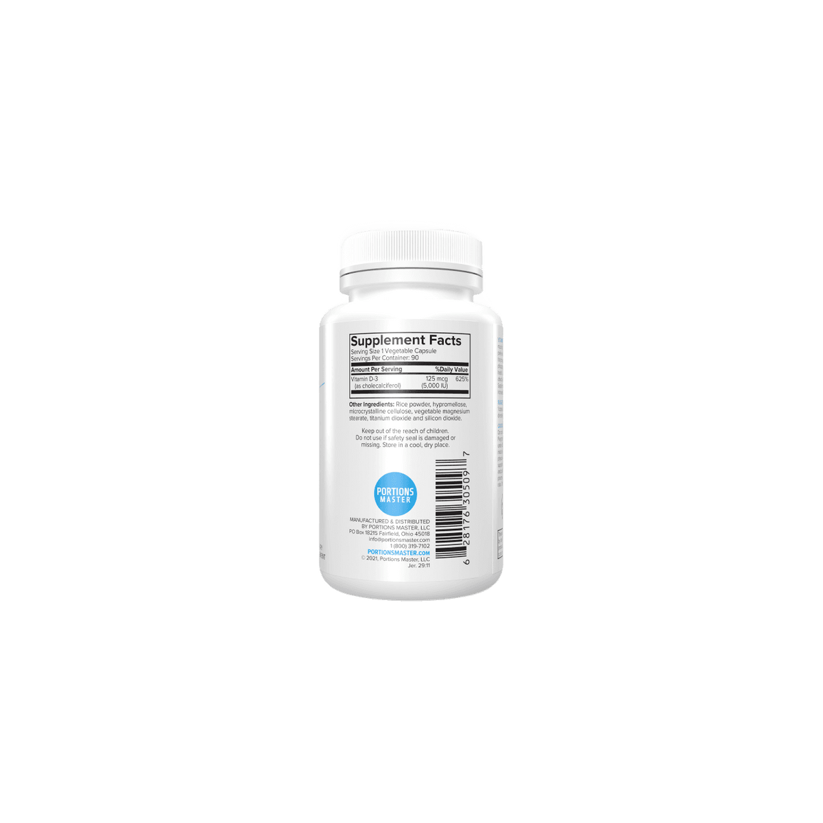 Portions Master Vitamin D3