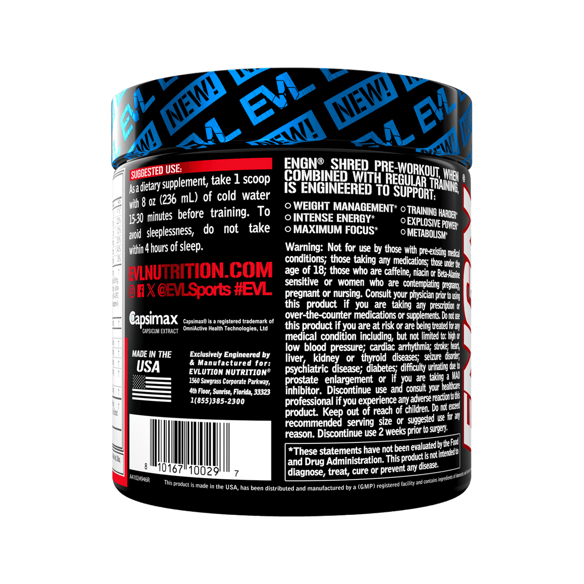 EVLUTION NUTRITION ENGN Shred Pre Workout