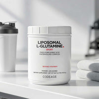 Codeage L-Glutamine+ Free-Form Amino Acid Powder Supplement
