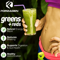 Forzagen Vegan Greens + Reds Superfood