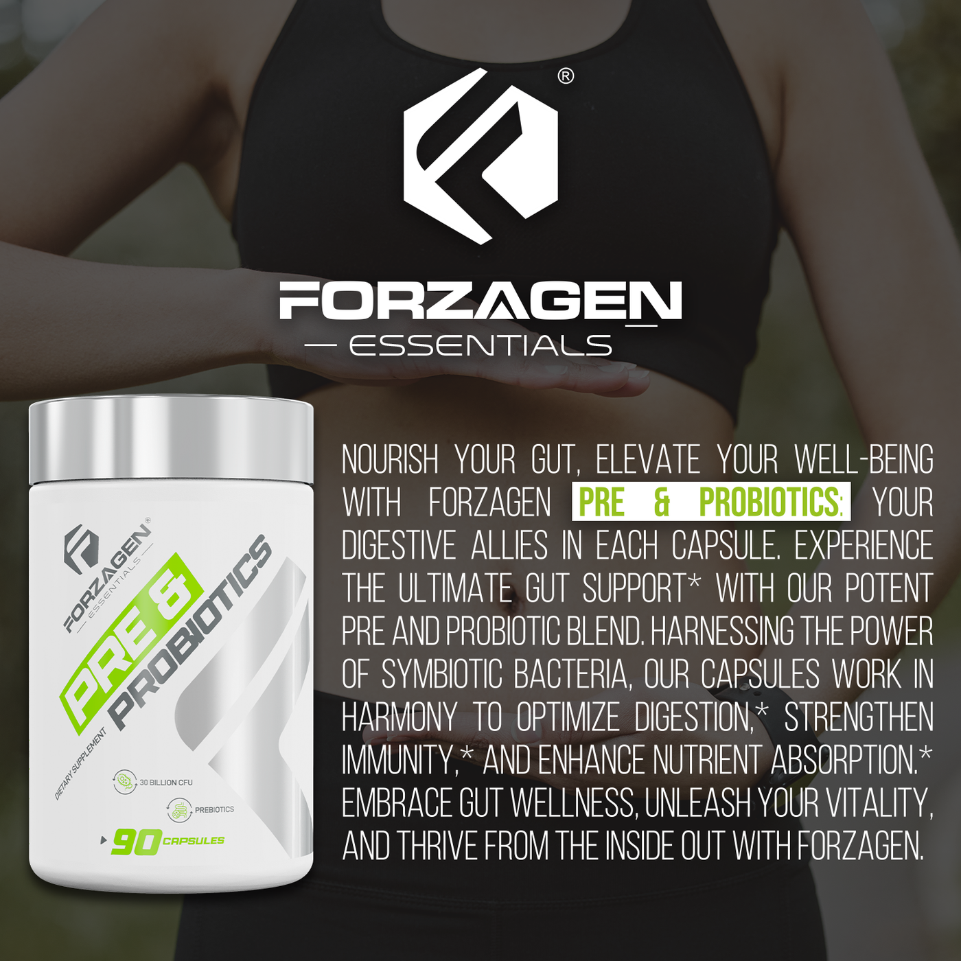 Forzagen Pre & Probiotics