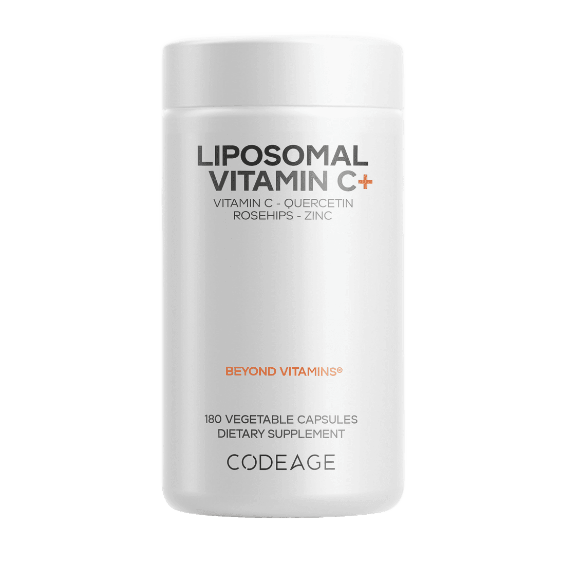 Codeage Vitamin C+ Quercetin Rosehips Zinc Supplement