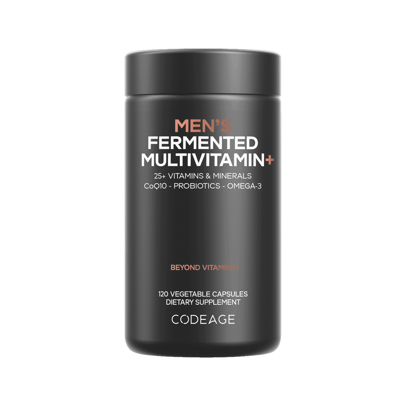 Codeage Men's Fermented Multivitamin 25+ Vitamins & Minerals