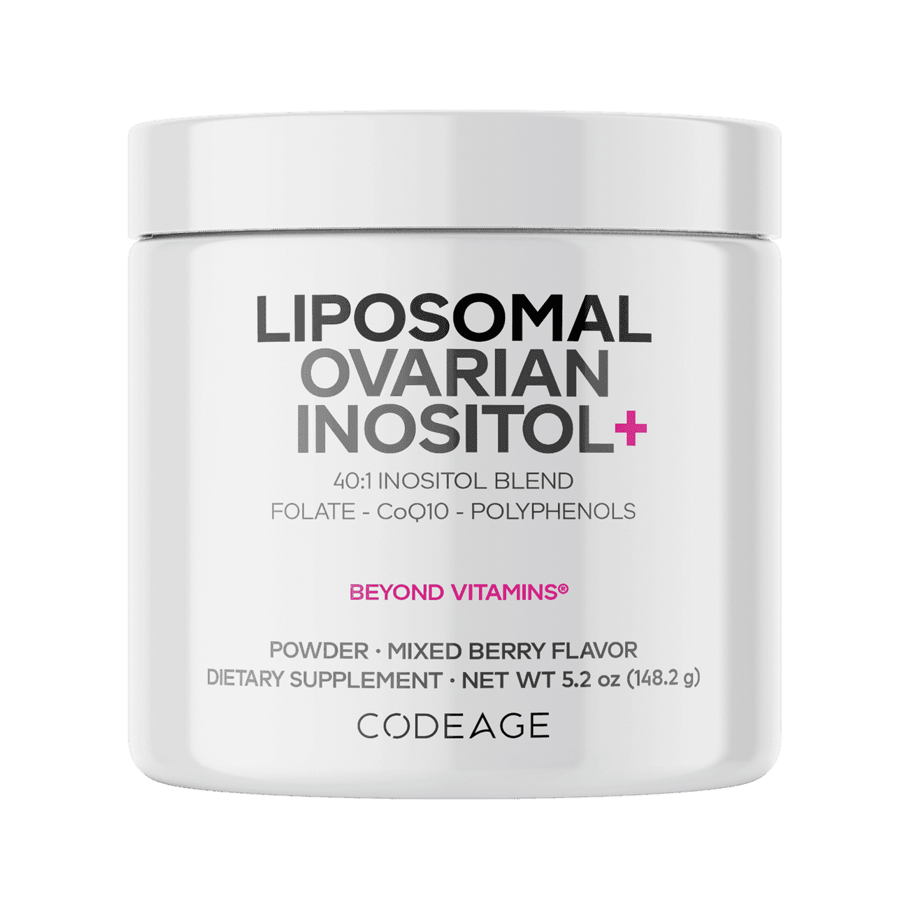 Codeage Ovarian Inositol+ Hormonal Balance Powder Supplement
