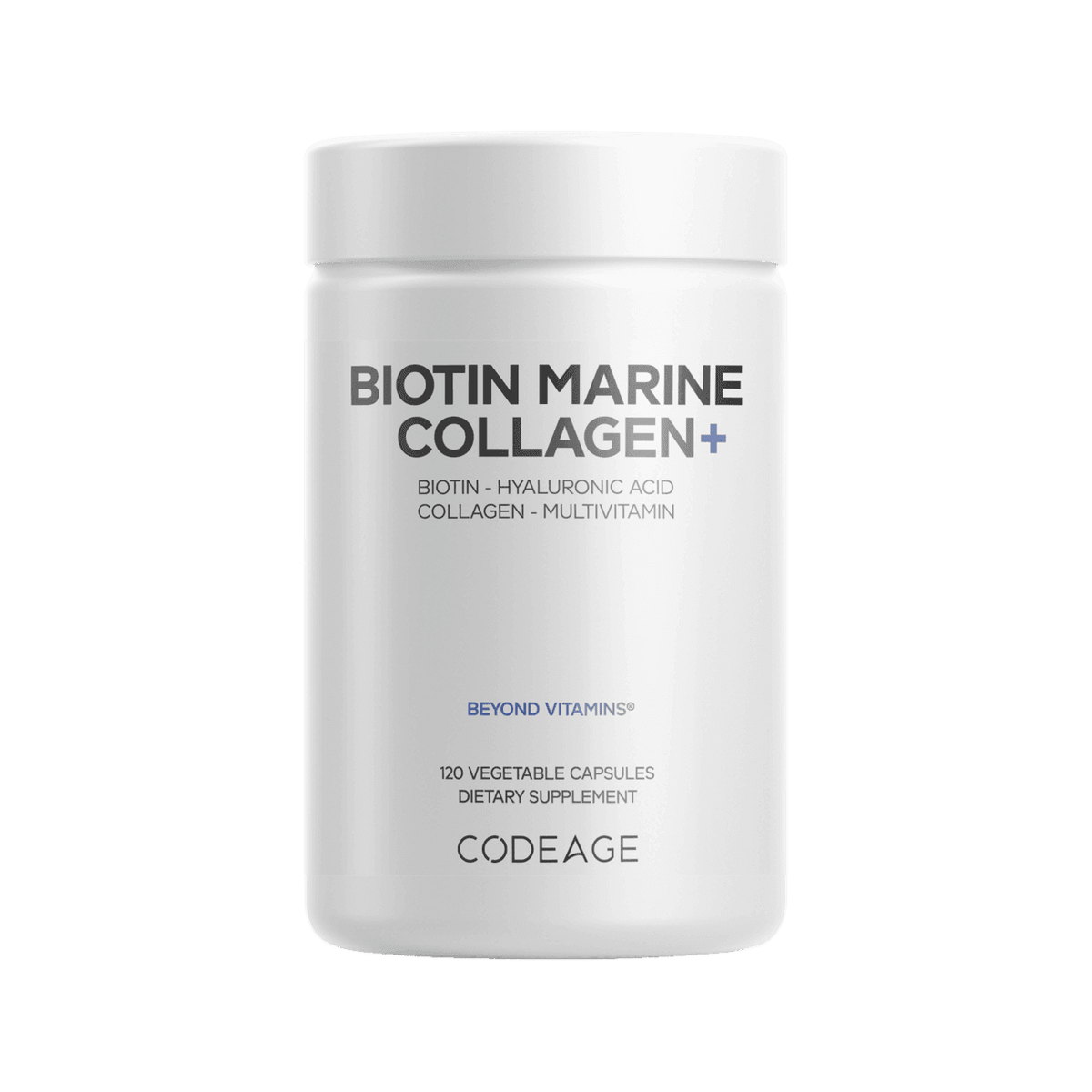 Codeage Biotin Marine Collagen Capsules