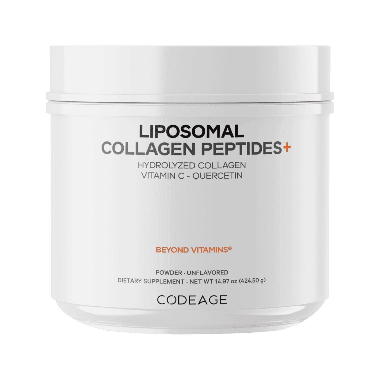 Codeage Collagen Peptides Powder + Vitamin C