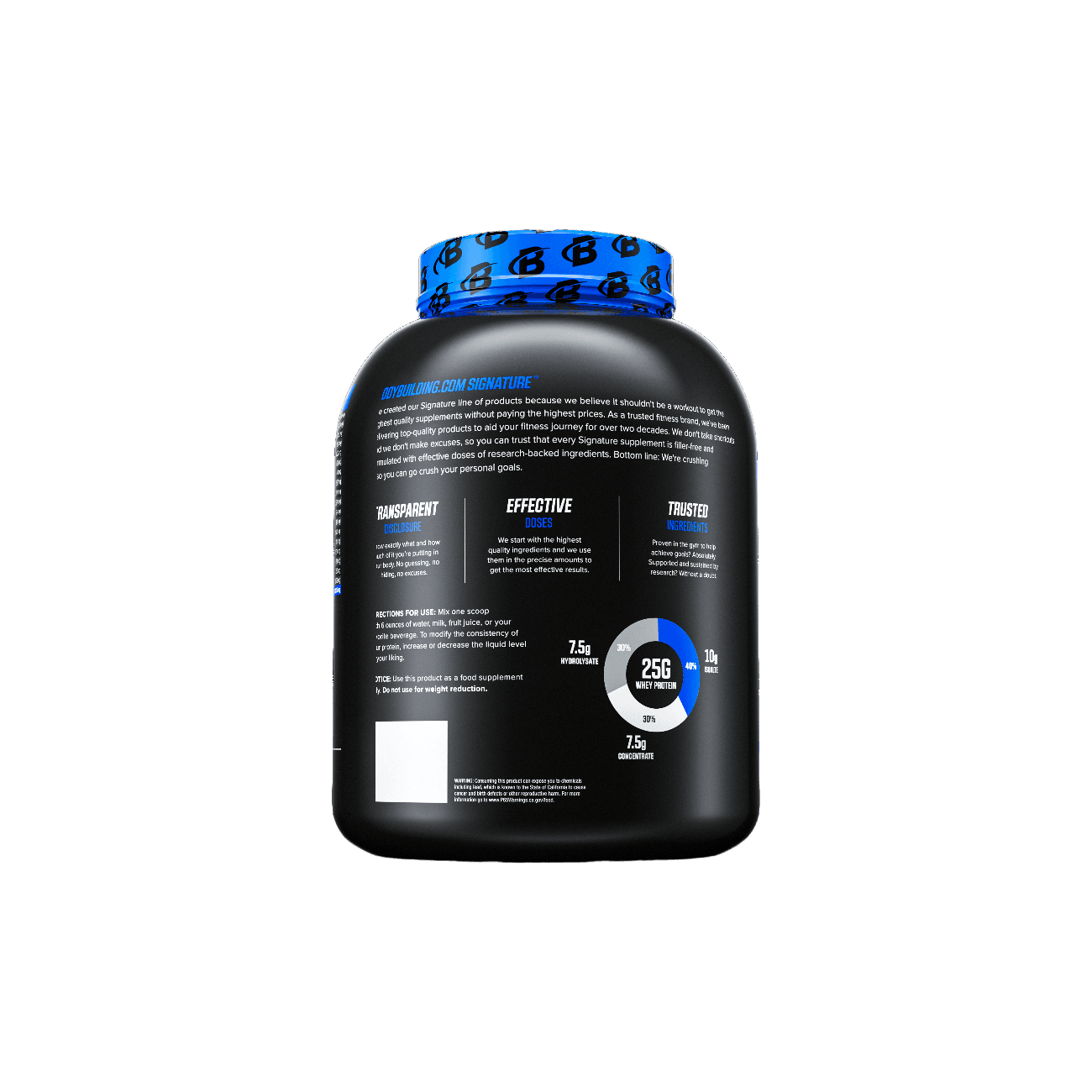Bodybuilding.com Signature 100% Isolate, 5lb