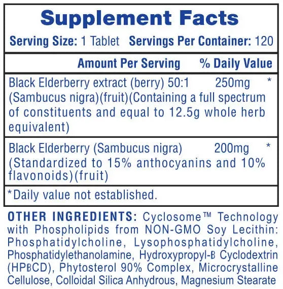 Hi-Tech Pharma Black Elderberry