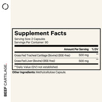 Codeage Grass-Fed Beef Cartilage