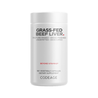 Codeage Grass Fed Beef Liver Pasture Raised Dietary Supplement