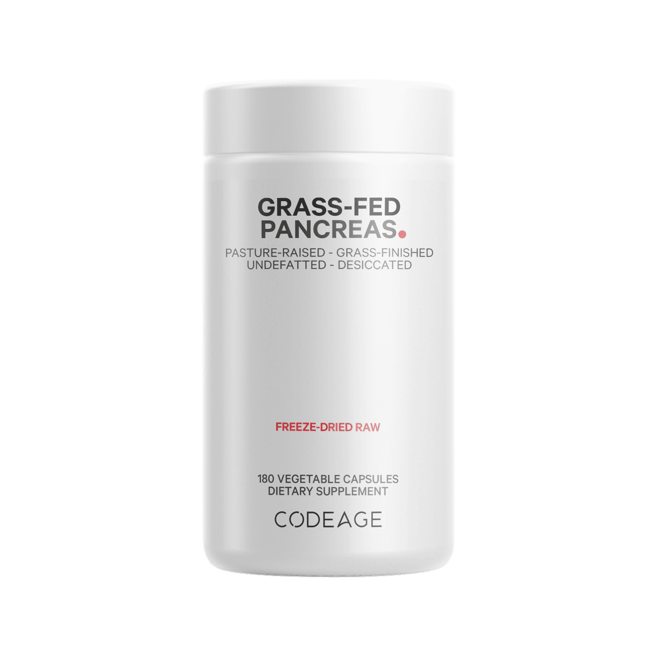 Codeage Grass-Fed Beef Pancreas Glandular Supplement