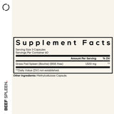 Codeage Grass-Fed Beef Spleen Glandular Supplement