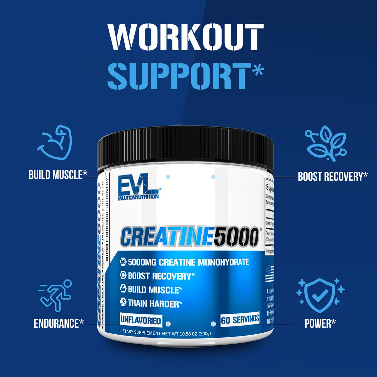 EVLUTION NUTRITION Creatine5000
