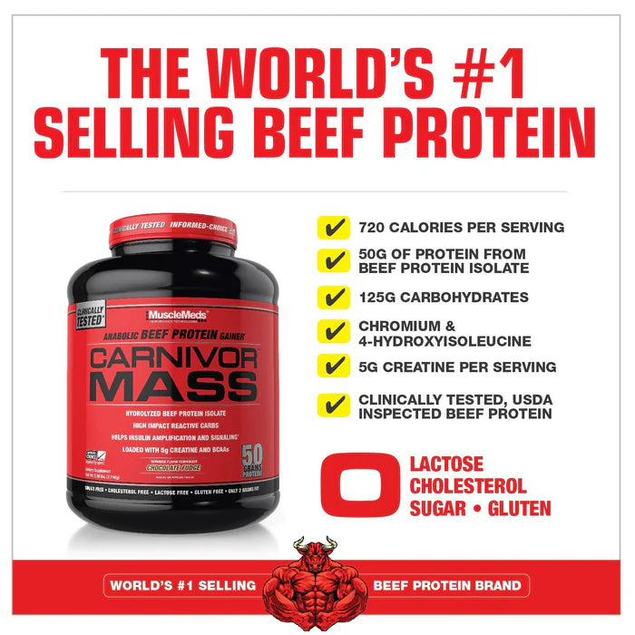 MuscleMass CARNIVOR MASS Weight Gainer