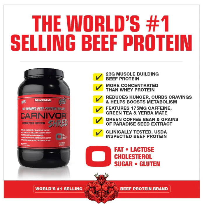 MuscleMeds CARNIVOR Shred Protein