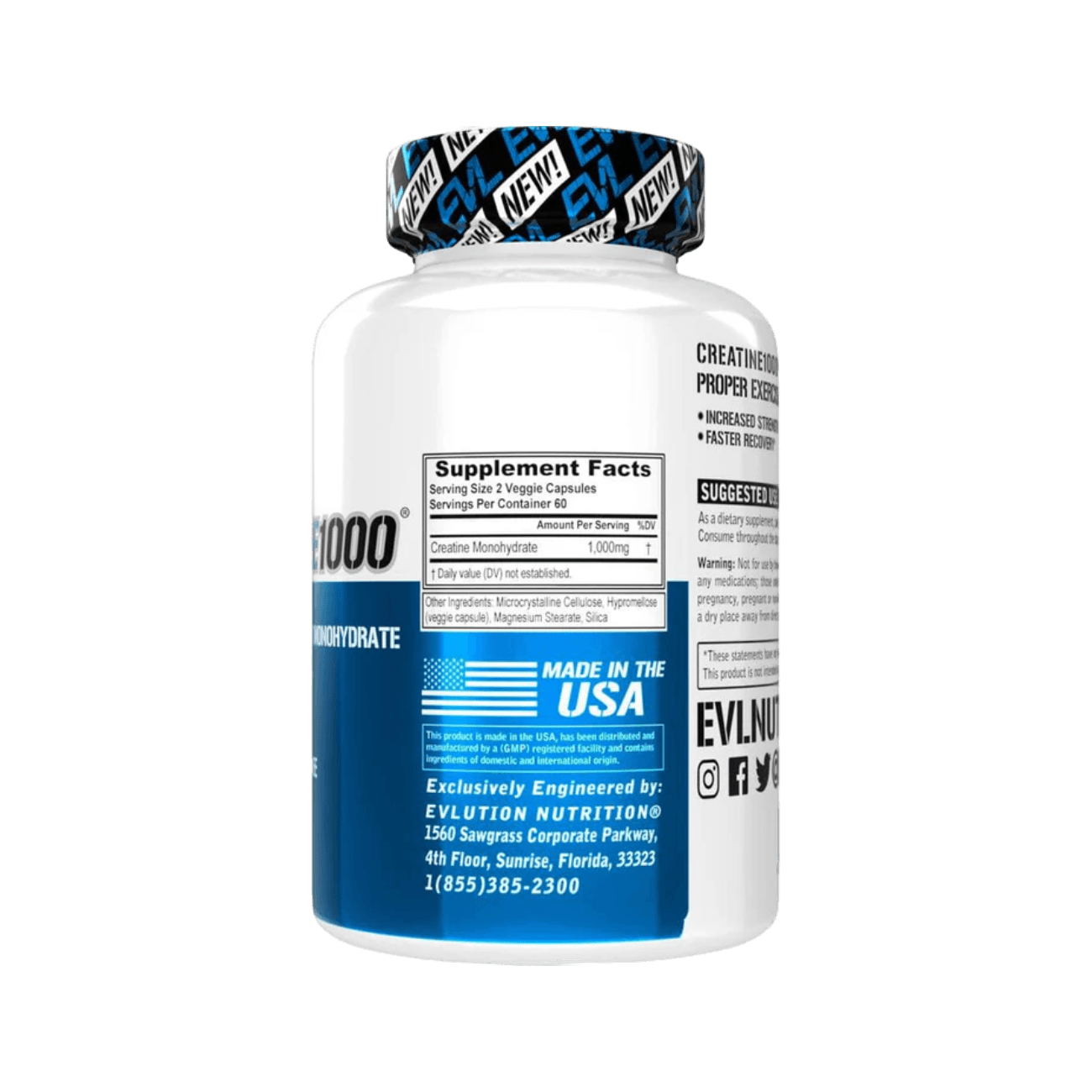 EVLUTION NUTRITION Creatine1000