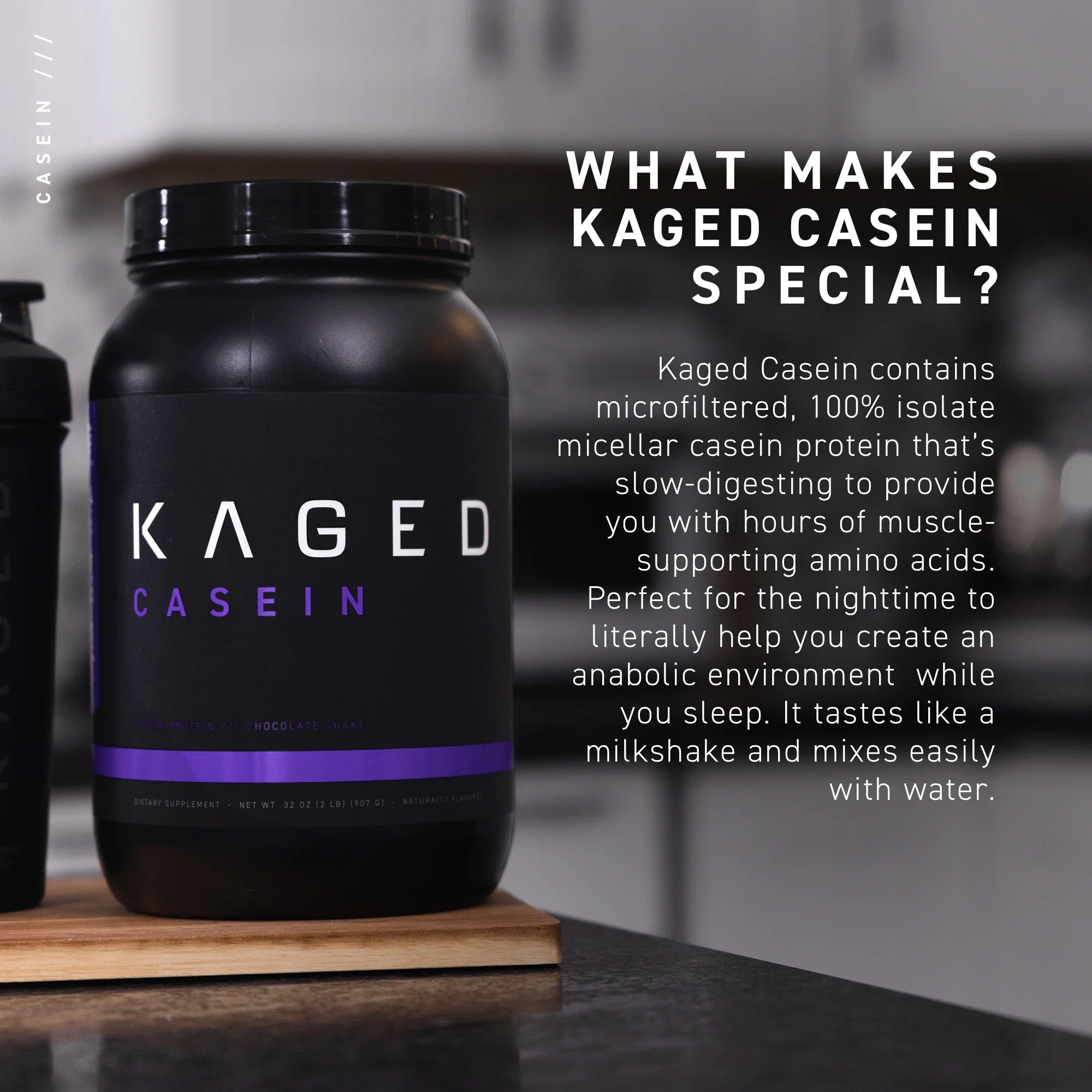 What makes Kaged Casein Special?