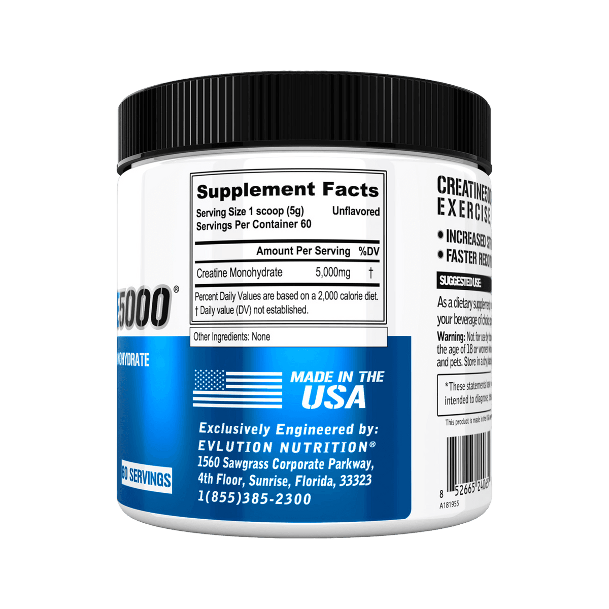 EVLUTION NUTRITION Creatine5000