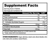 PANDA Supplements Creatine Bites