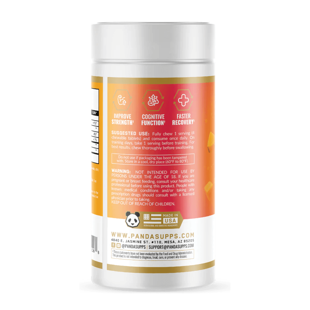 PANDA Supplements Creatine Bites