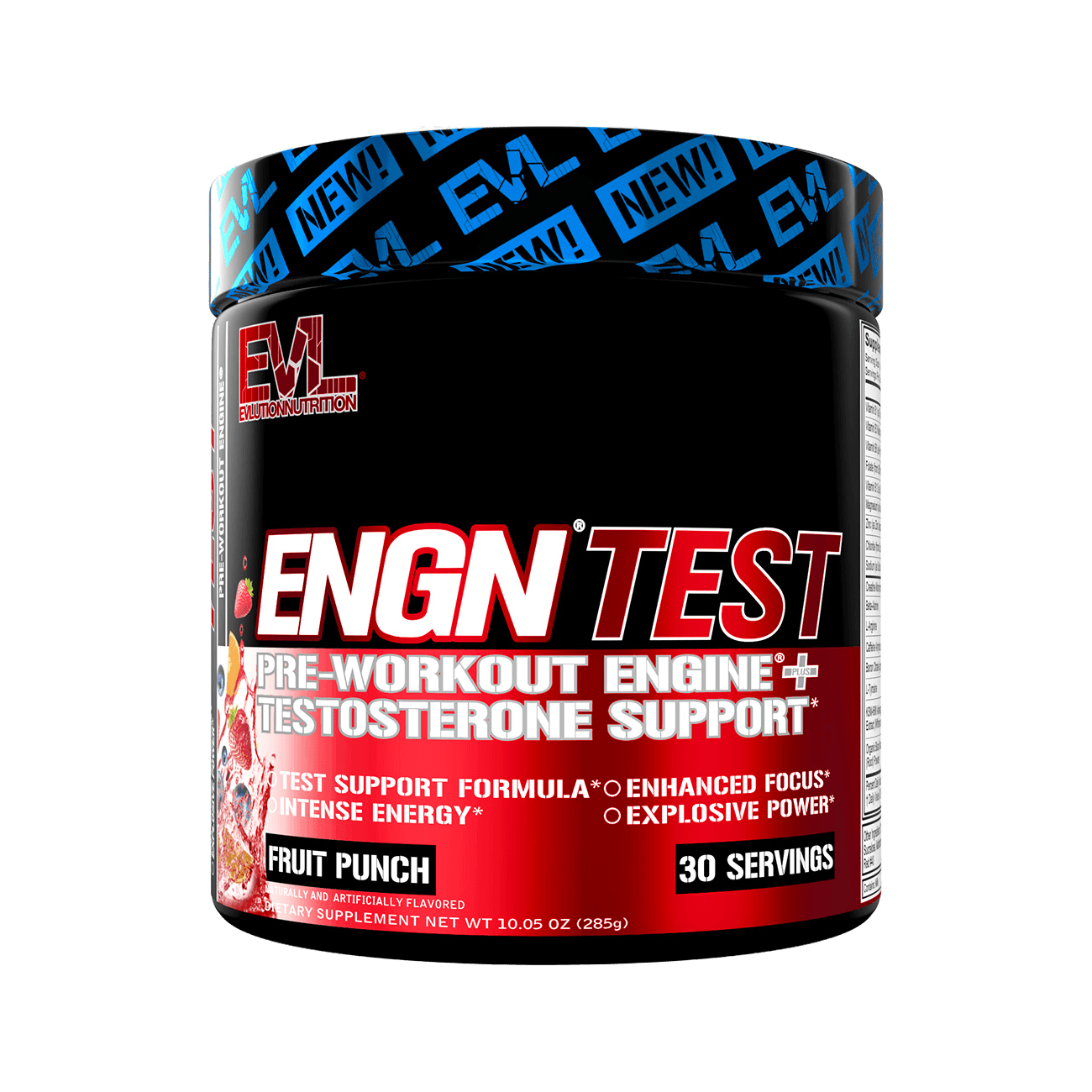 EVLUTION NUTRITION ENGN Test Pre-Workout Testosterone Support