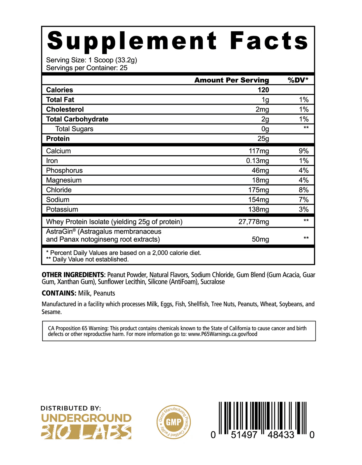 PANDA Supplements Fuel Isolate Protein