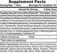 Hi-Tech Pharmaceuticals Lipodrene (Yellow)
