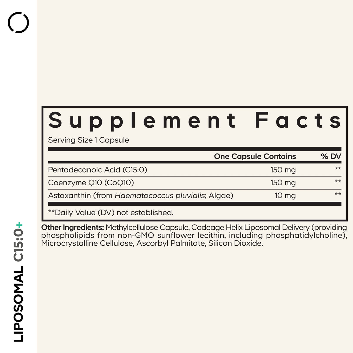 Codeage Liposomal C15:0+
