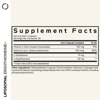 Codeage Liposomal Ergothioneine+
