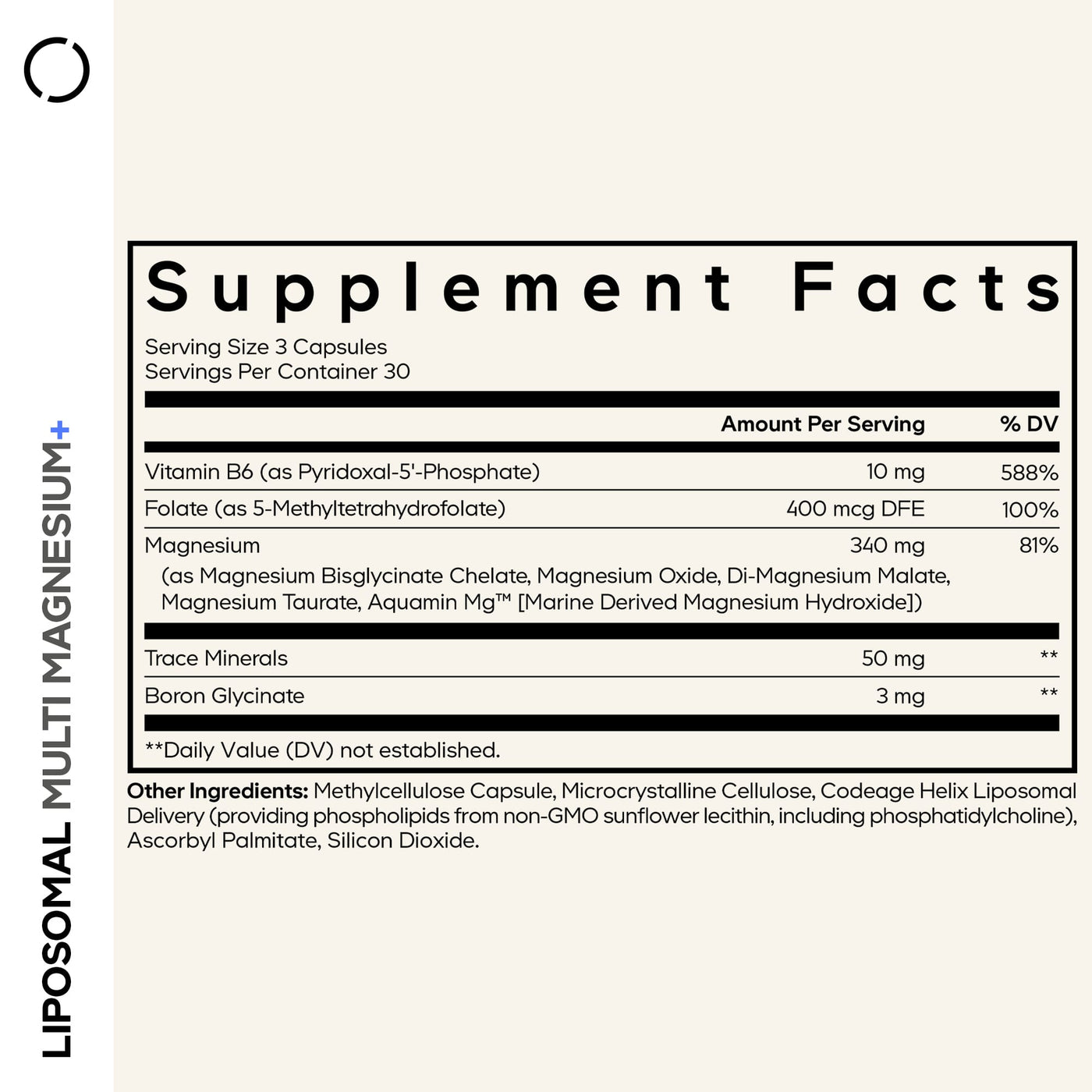 Codeage Liposomal Multi Magnesium+