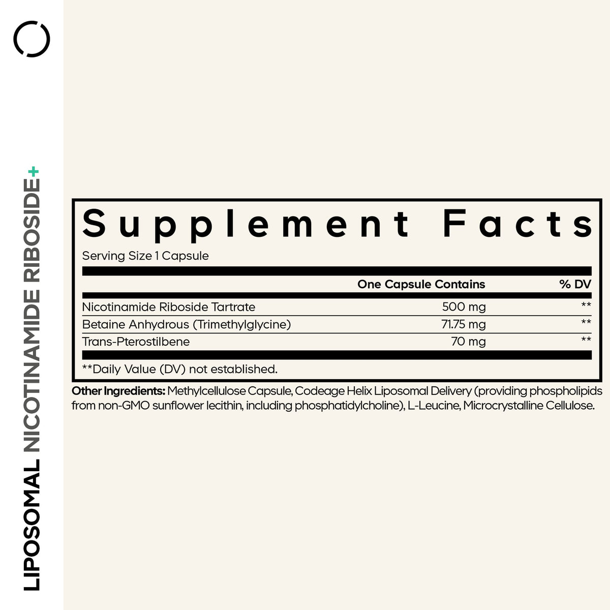 Codeage Nicotinamide Riboside+ Eternal NR -TMG Supplement