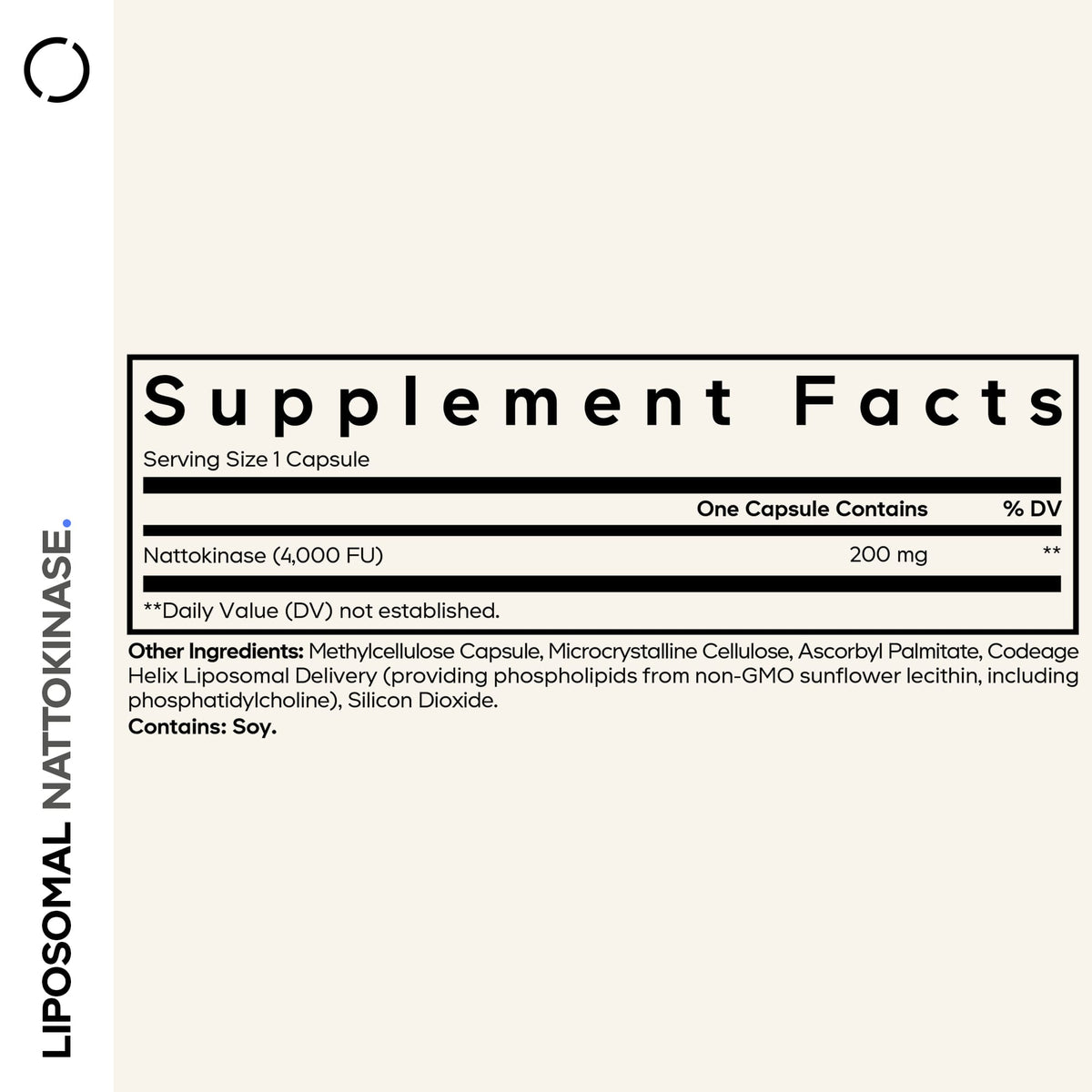 Codeage Liposomal Nattokinase