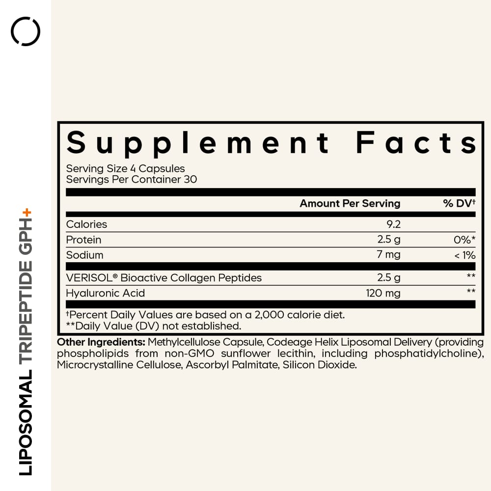 Codeage Liposomal Tripeptide GPH+