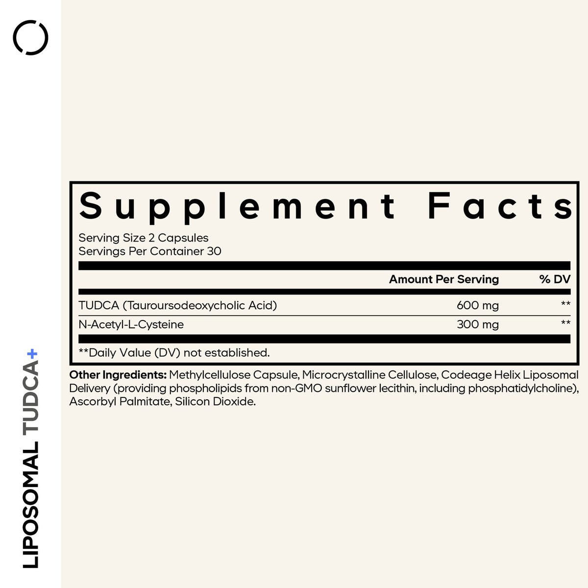 Codeage Liposomal TUDCA+