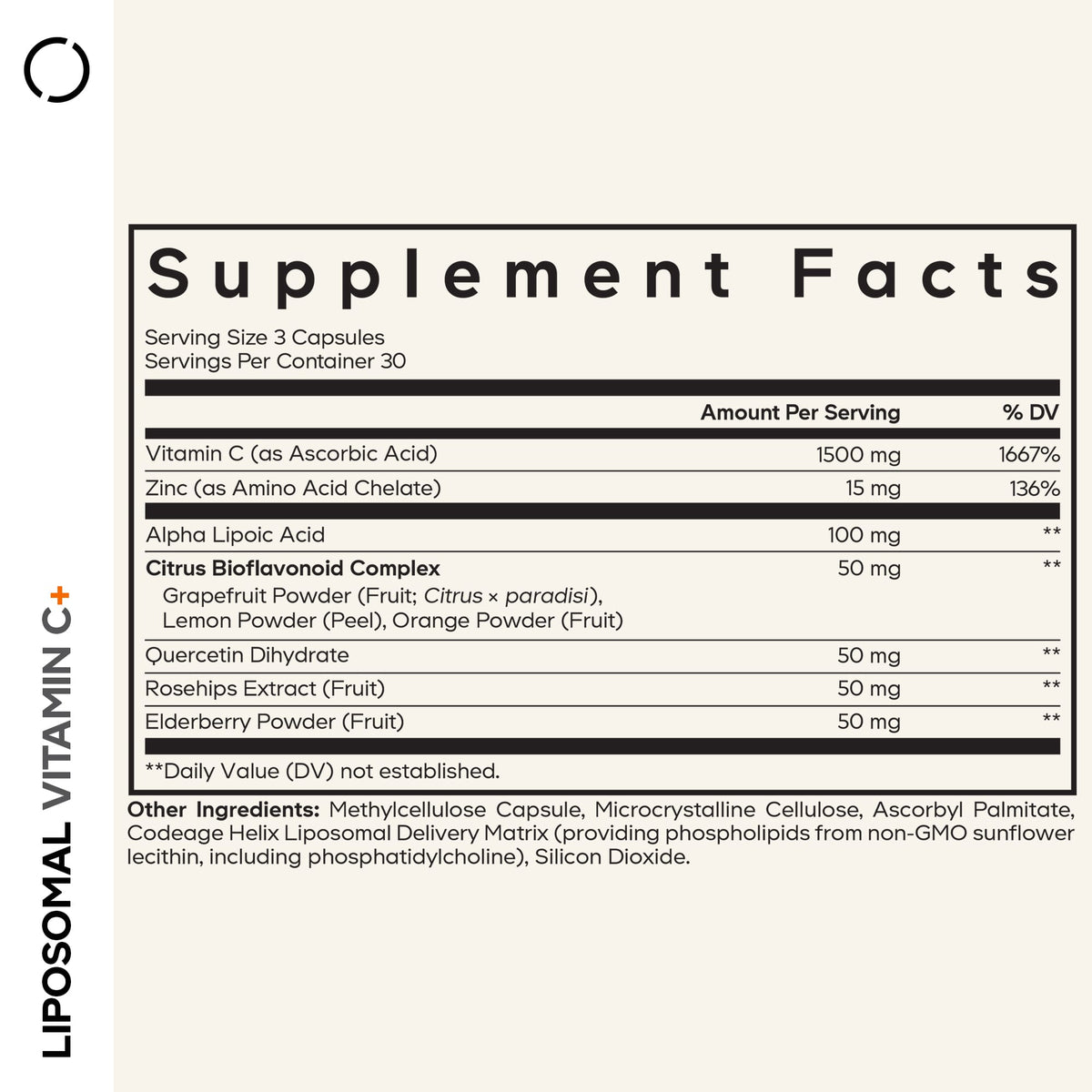 Codeage Liposomal Vitamin C+
