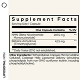 Codeage NMN & Betaine Anhydrous TMG Capsules Supplement