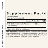 Codeage Nanofood - Liquid Liposomal NAD