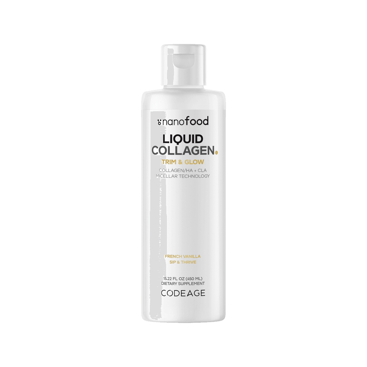 Codeage Liquid Collagen Trim & Glow Supplement