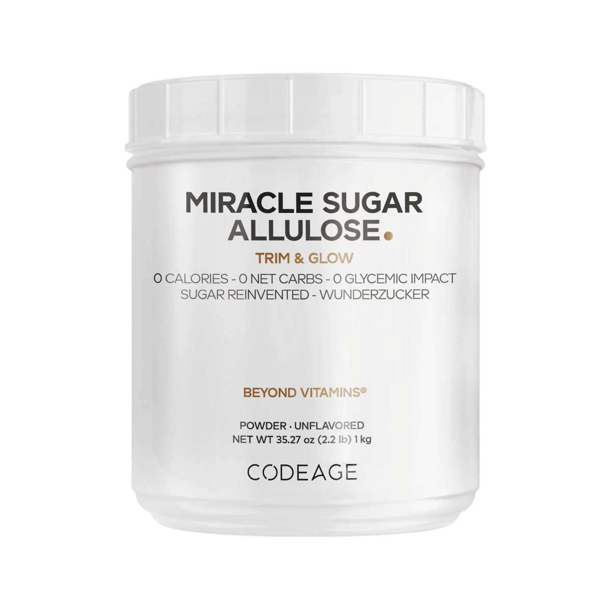 Codeage Miracle Sugar Allulose Powder